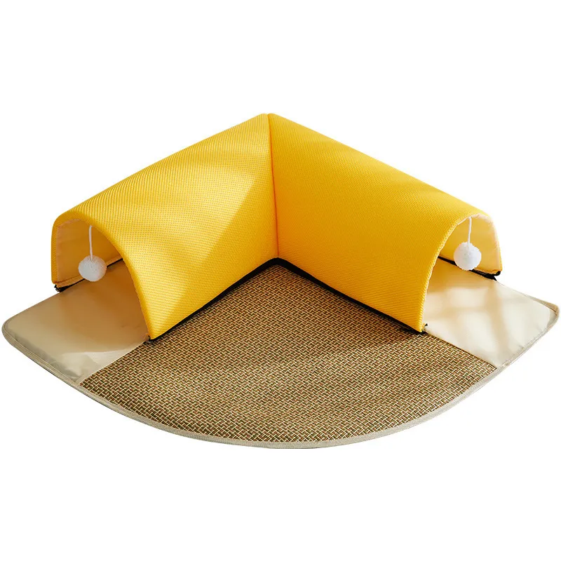 pet cat tunnel bed2
