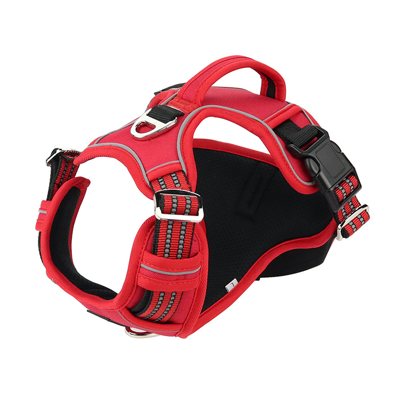 Photo inspiration: Visual Reference: No Pull Adjustable Easy Walk Tactical Dog Harness