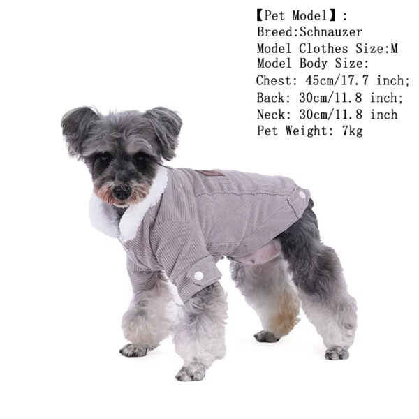 plus velvet thick warm jacket dogs hoodie (5)