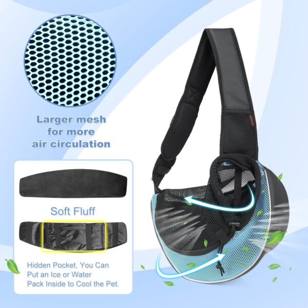 hot selling pet outdoor carrying waterproof sling bag (10)