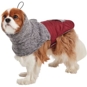 brushed fleece snood dog coat factory (5)
