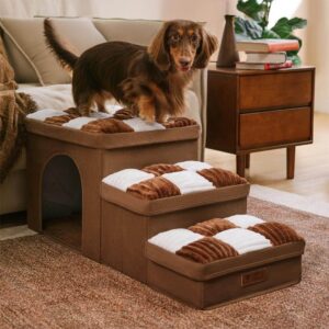 лестница для собак для кровати