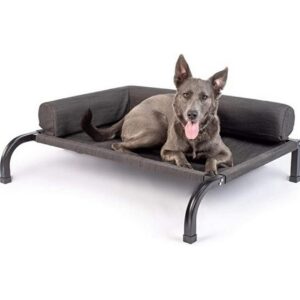 lit pour chien extérieur surélevé